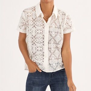 Cabi Lace Shirt